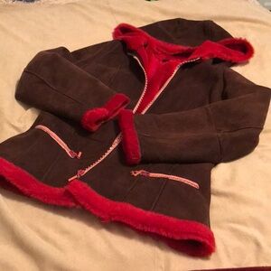 Toppolino genuine shearing coat size S